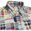 Brooks Brothers Patchwork Plaid Multi-colored Casual Cotton Dress Shirt Men's L