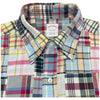 Brooks Brothers Patchwork Plaid Multi-colored Casual Cotton Dress Shirt Men's L