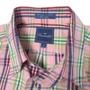 Faconnable Mens Large Plaid Cotton Casual Dress Shirt Pre-Owned