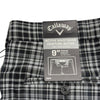 Callaway Golf Shorts Mens 38 Caviar Check UPF 50 Opti-Dri Premium Soft Yarn Pre-Owned With Tags