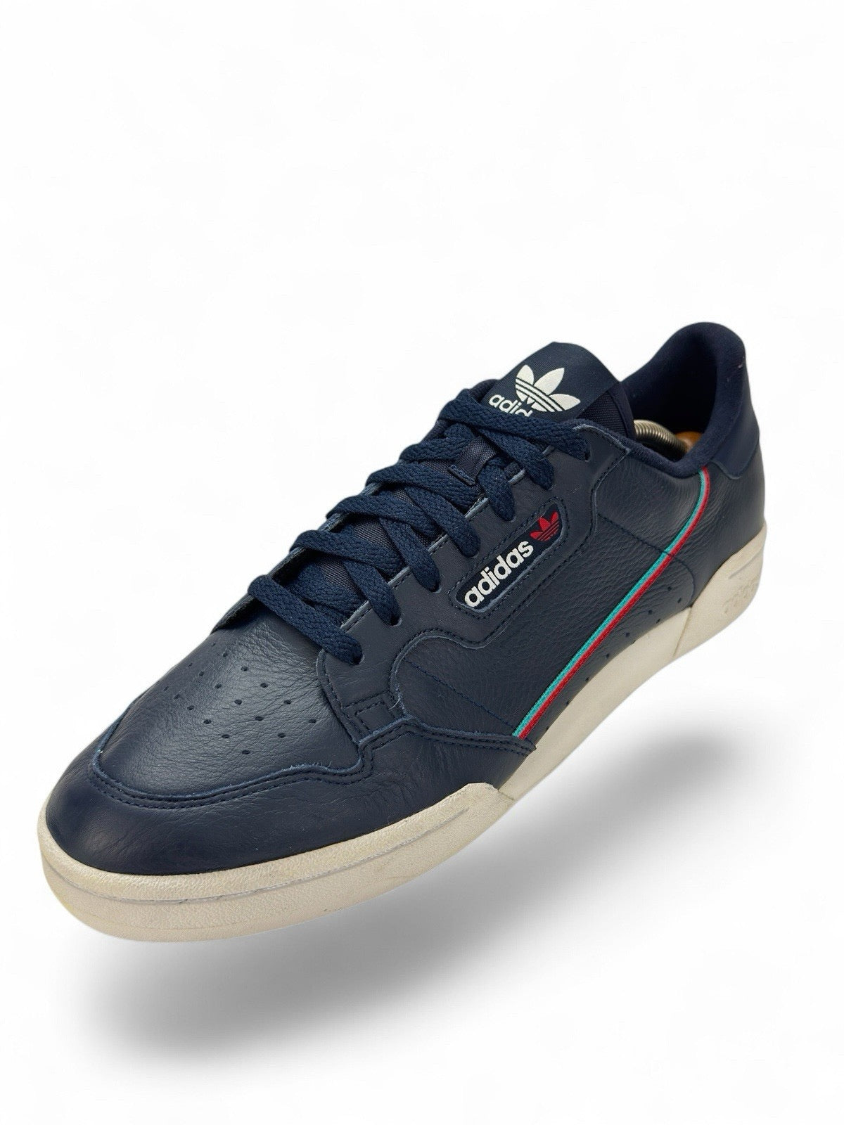 adidas Continental 80 Collegiate Navy B41670 Men's Size 13 Leather Sneakers Mint