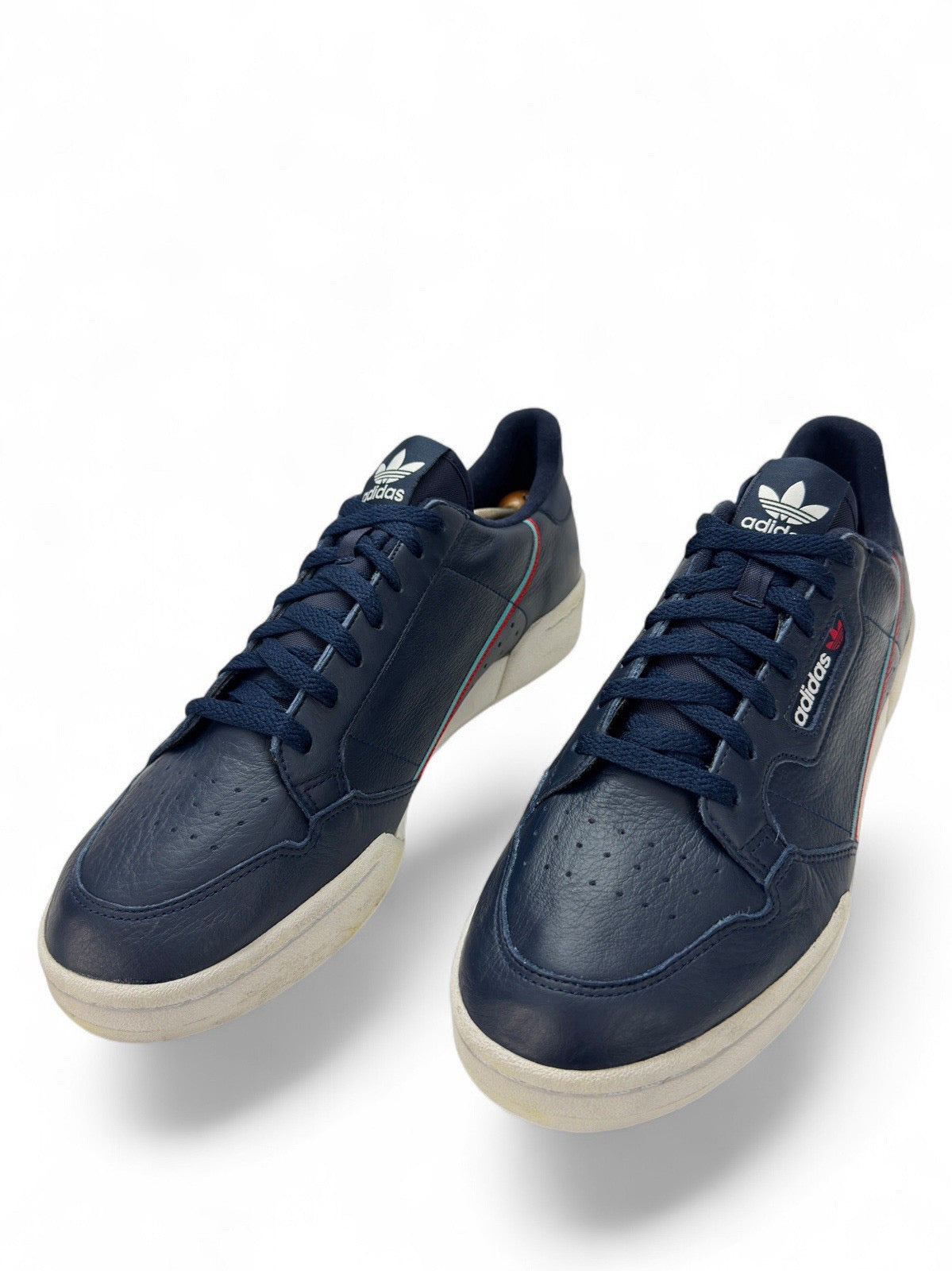 adidas Continental 80 Collegiate Navy B41670 Men's Size 13 Leather Sneakers Mint